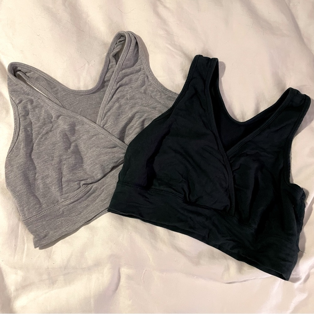 Kindred Bravely French Terry Racerback Nursing & Sleep Bra size medium